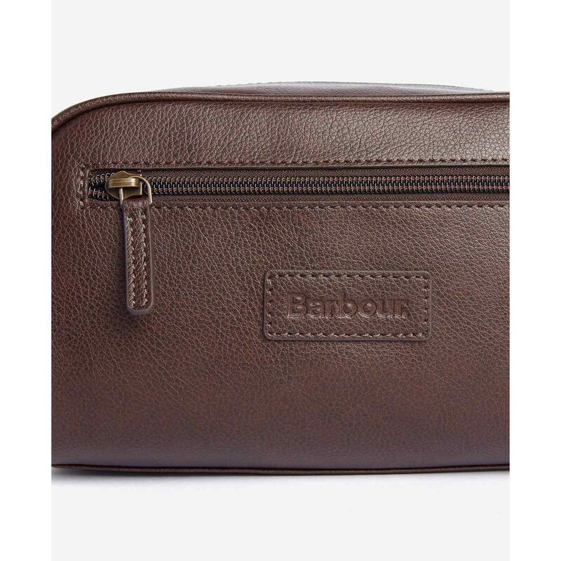 Barbour Leather Washbag image number 2